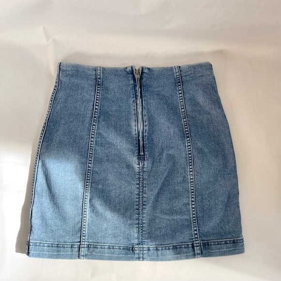 Free People Modern Femme Denim Mini - Picture 3 of 10